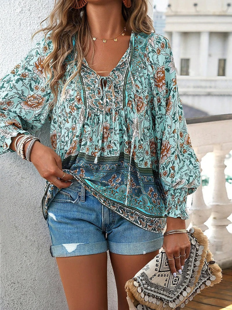 Helena™ - Premium Summer Floral Top
