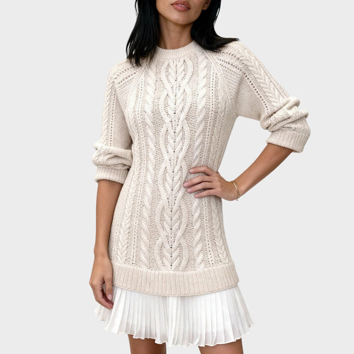 Gabriela | Knit Dress in Fabric