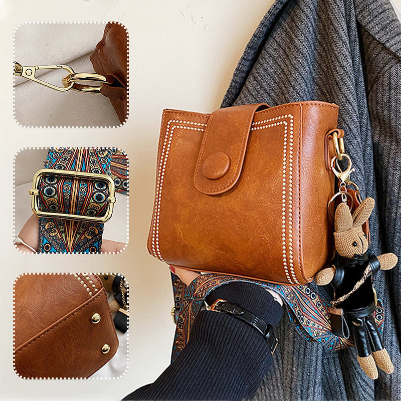 Ethel | Vintage Shoulder Bag with Adjustable Strap