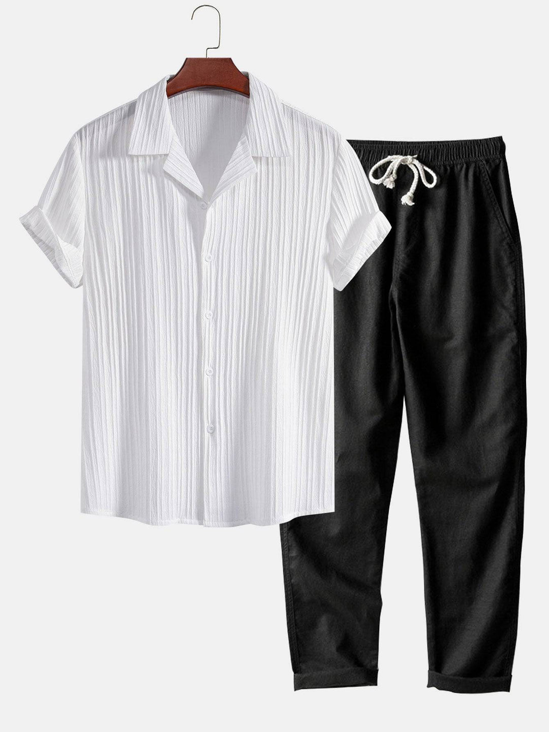 Werner™ short-sleeved set by Emma & Rose Manhattan, featuring a stylish and comfortable casual outfit for kids.