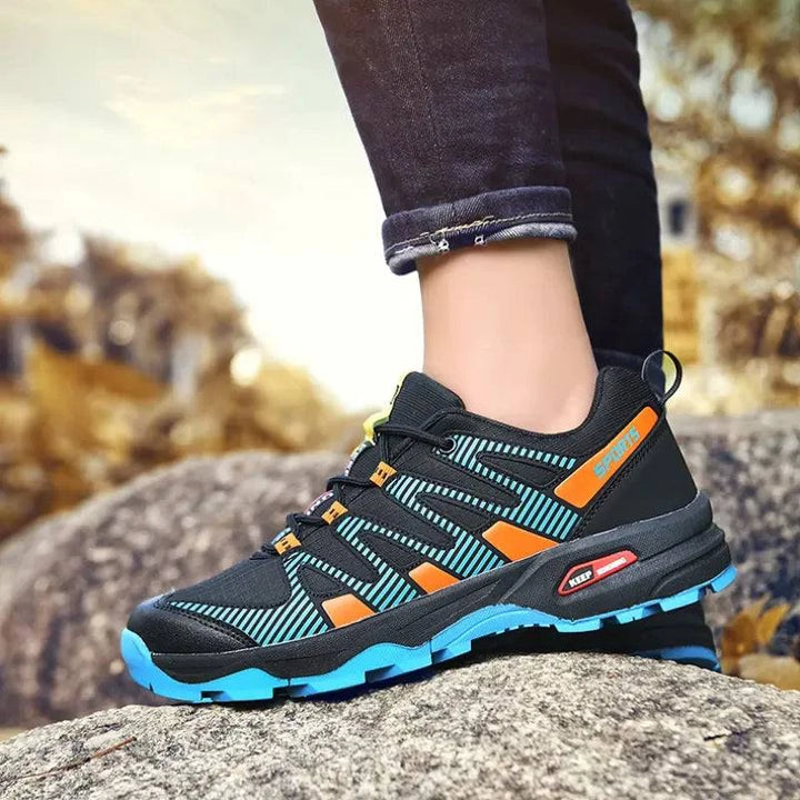 Simone™ all-terrain orthopaedic shoes by Emma & Rose Cape Town, featuring supportive design and durable soles for outdoor walking.