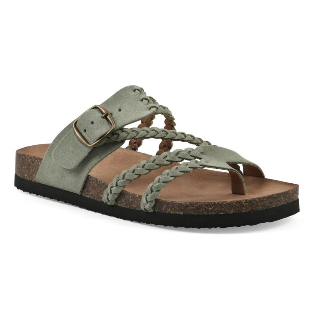 IRENE | Woven Cork Sandals