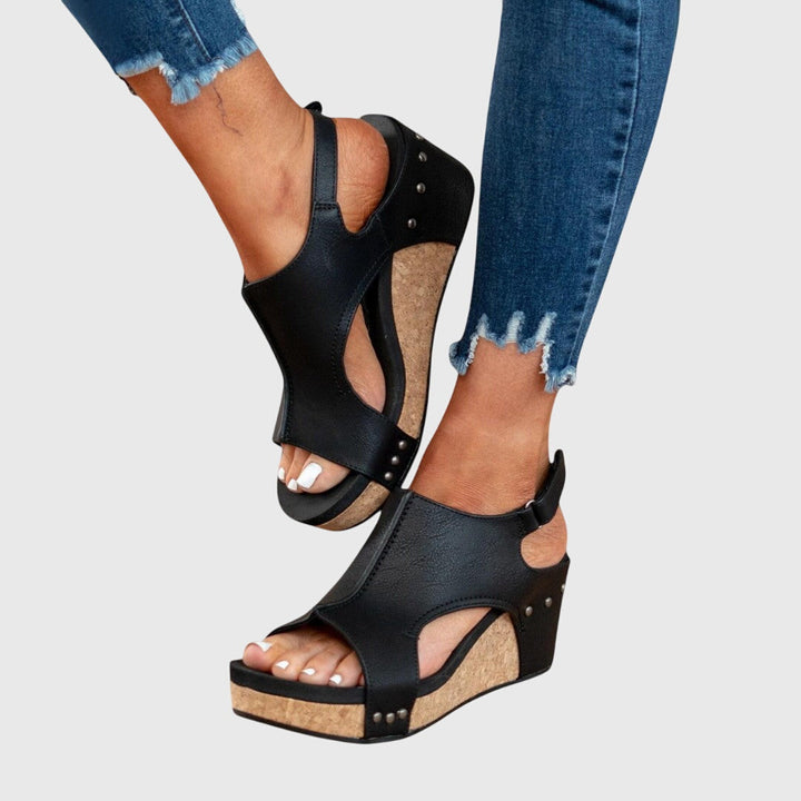 Bella | Dames Orthopedische Platform Sandalen