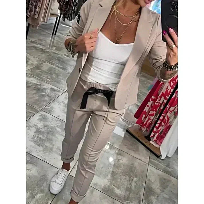 Ariane | Elegant Blazer and Pants Set
