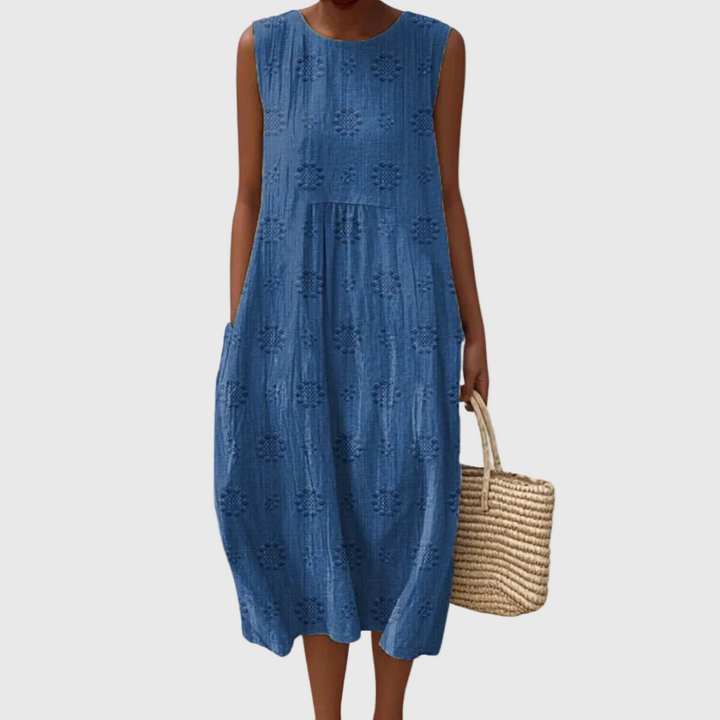 Teresa | Elegant Sleeveless Midi Dress