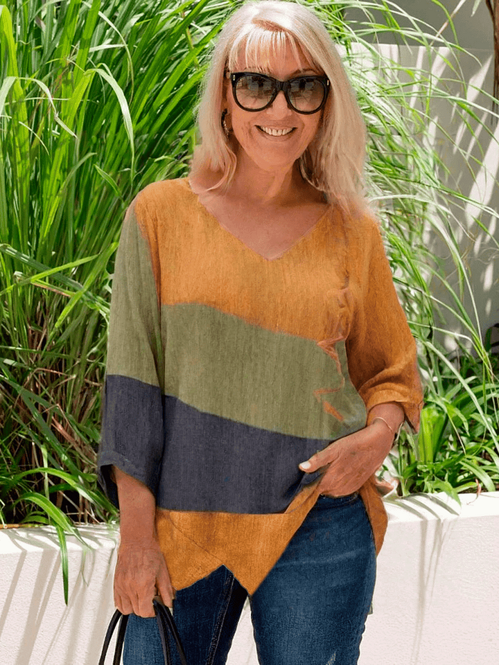 Tahlira - Long Sleeve Casual Loose Top