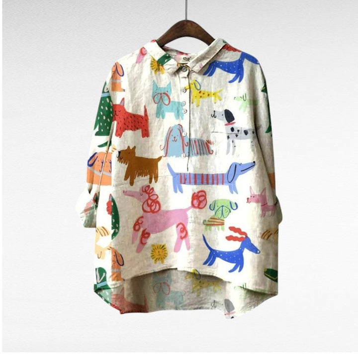 Amélie | Elegant Summer Linen Shirt