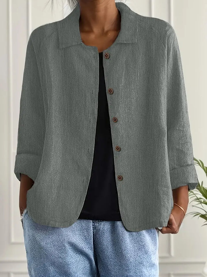 Women’s Blouse | Long Sleeve Button-Up