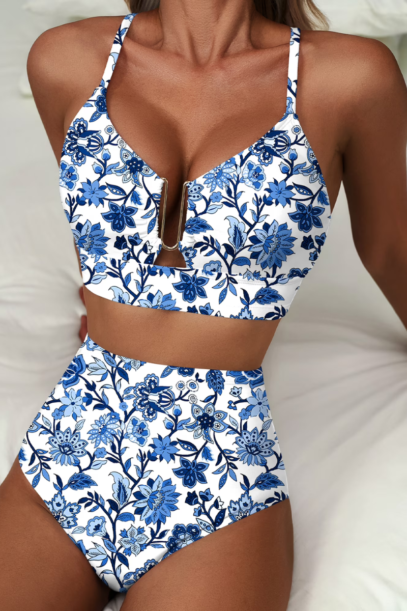 Fenna™ | Modern Checked Bikini Set