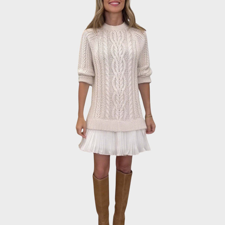Gabriela | Knit Dress in Fabric