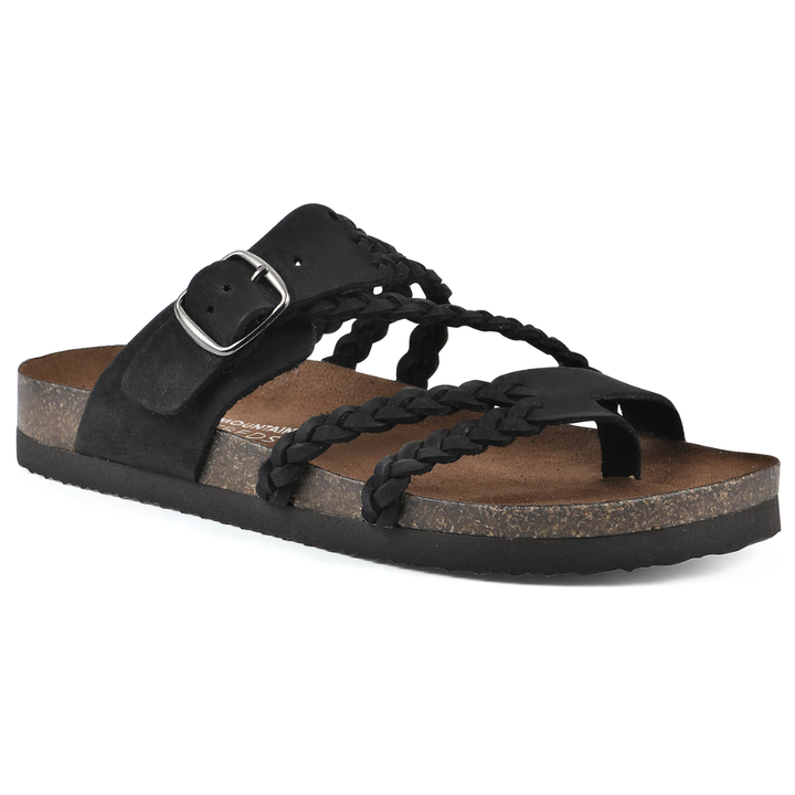 IRENE | Woven Cork Sandals
