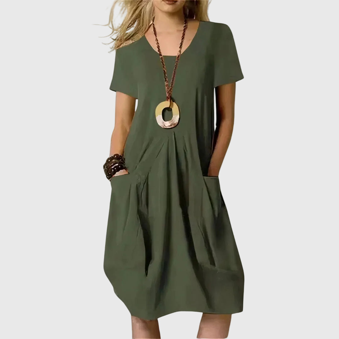 Naomi | Casual Midi Dress