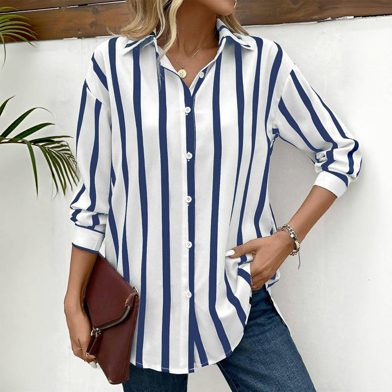 Lisbet | Relaxed Striped Blouse
