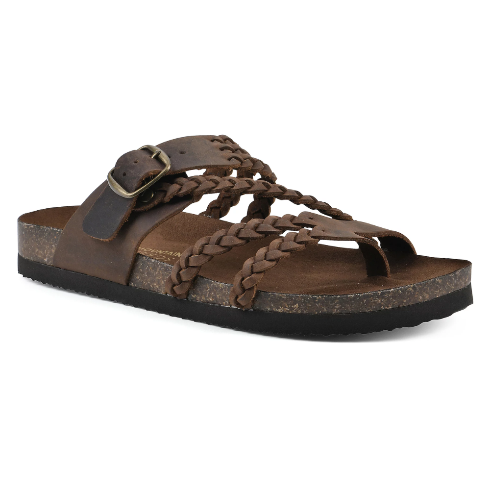 IRENE | Woven Cork Sandals