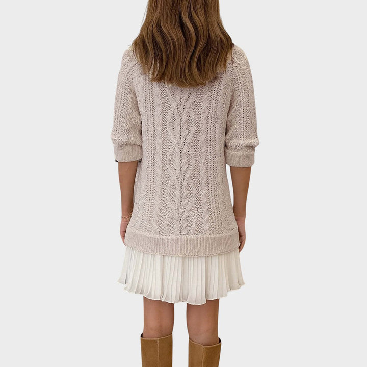 Gabriela | Knit Dress in Fabric
