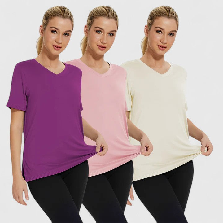 Samantha | Comfortable Tee (Pack of 3)