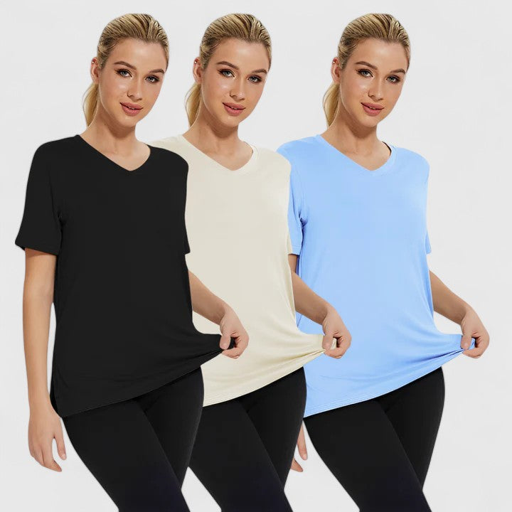Samantha | Comfortable Tee (Pack of 3)