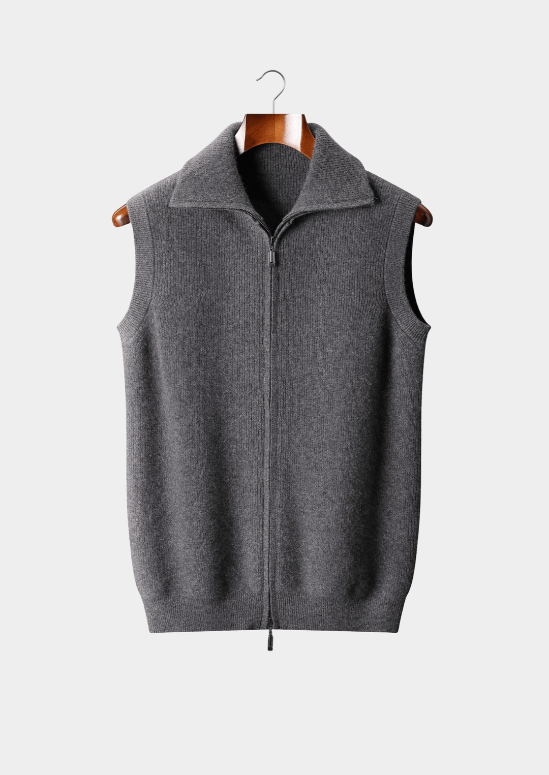 Emma & Rose cashmere bodywarmer vest — premium knitwear