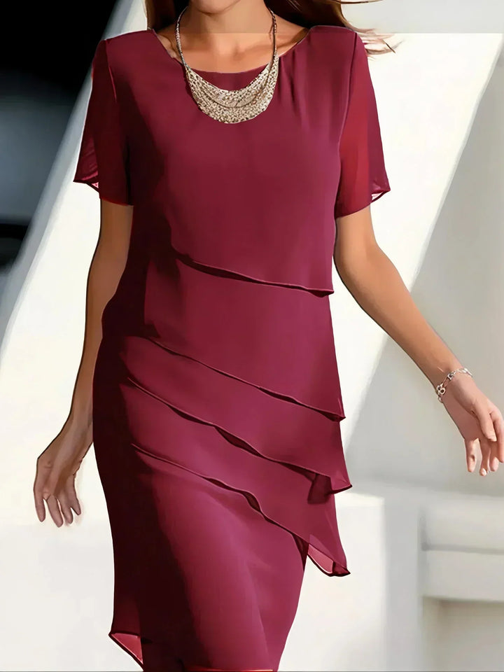 Iza™ | Elegant Dress with Belly Coverage