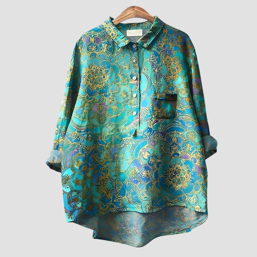 Soraya™ | 2025 – Boho Mandala Blouse