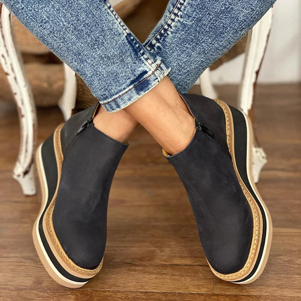 Daisy | Everyday Comfort Wedge Heel Ankle Women's Shoes
