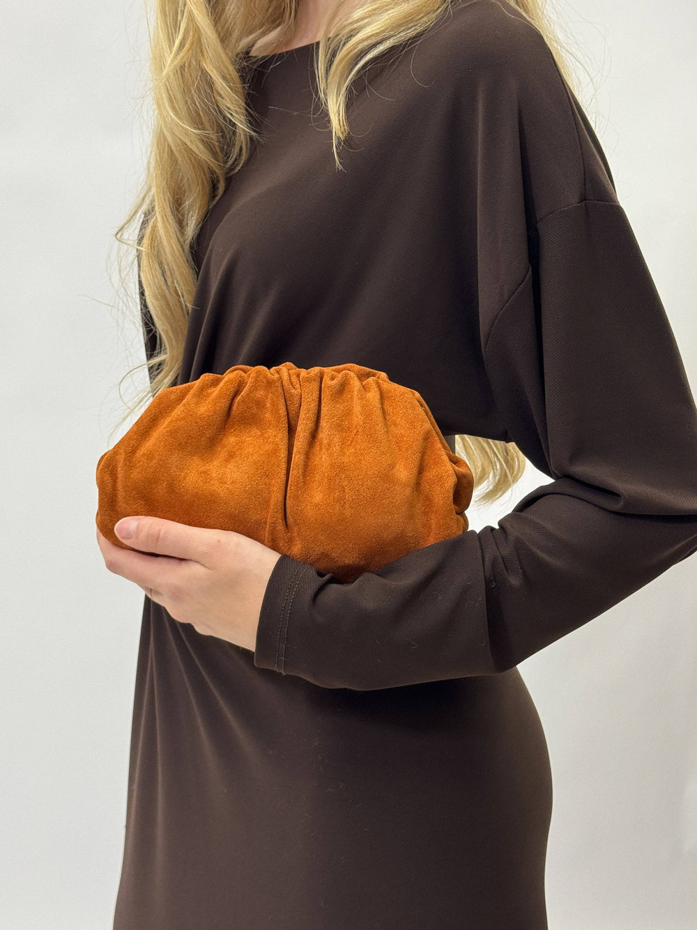 Amber™ Emma & Rose Cape Town clutch bag with soft, luxurious fabrics, elegant design, perfect for evening or special occasions.