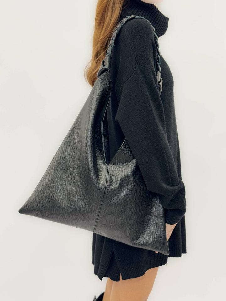 Emma & Rose Cape Town Johanna™ soft fabric shopper bag with spacious interior and elegant design, perfect for everyday use.