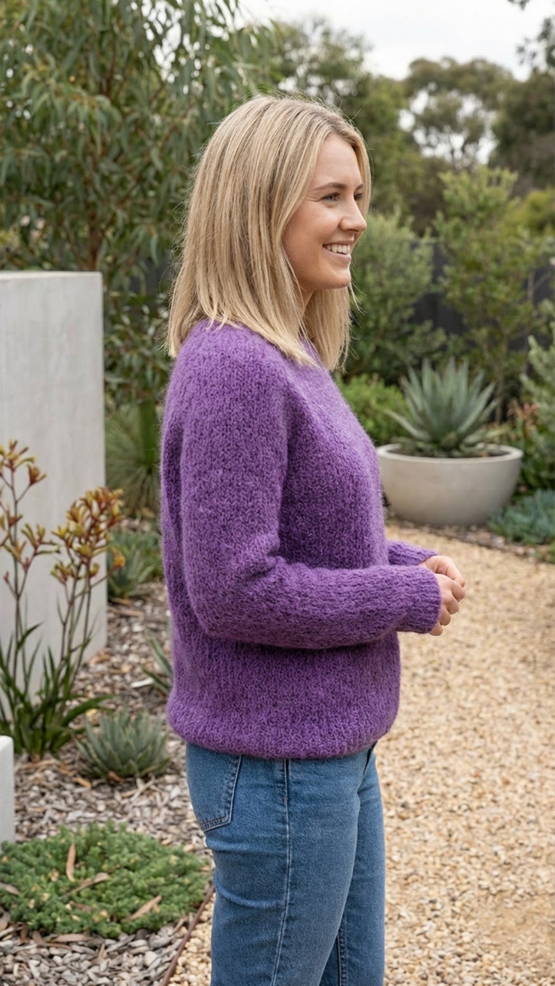 Womens Casual Knit Sweater