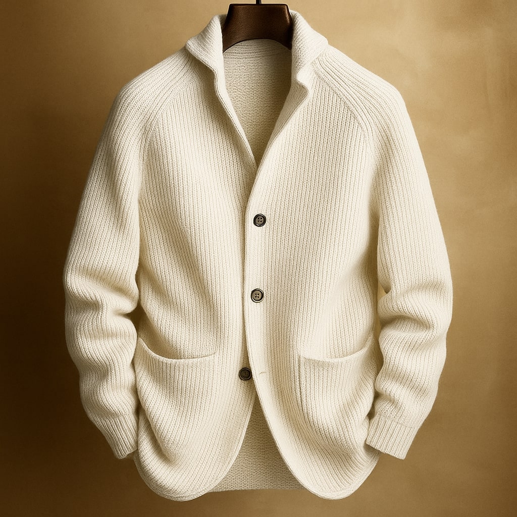 Lannister - Ribbed Wool Cardigan