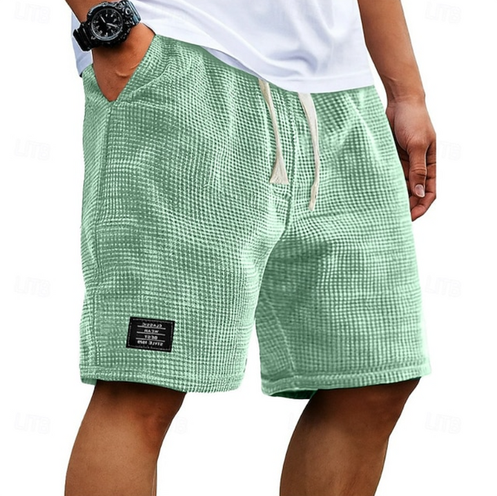 Sylvain | Casual Short with Waffle Texture