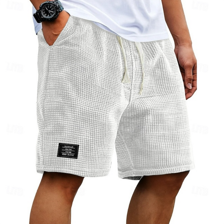 Sylvain | Casual Short with Waffle Texture