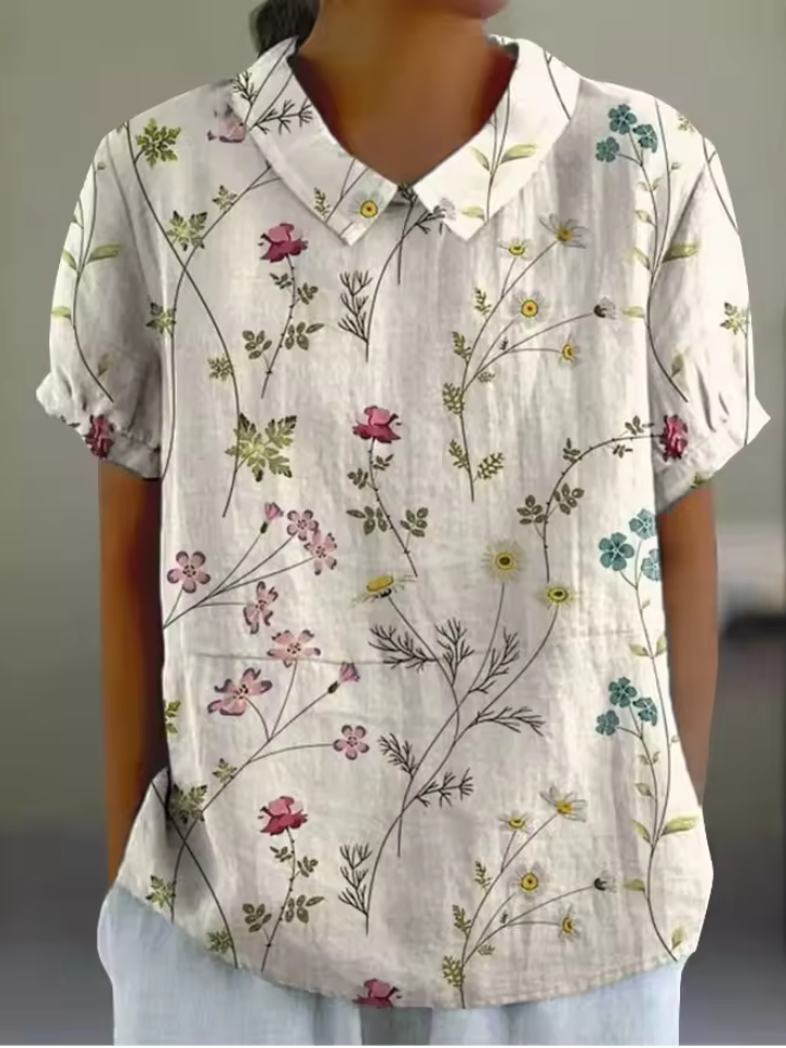 Ivy | Floral Prairie Shirt