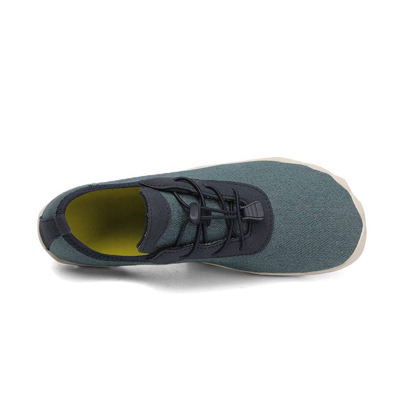 Veloro™ Health Traction Shoes by Emma & Rose Cape Town, showing comfortable black shoes with textured soles for enhanced grip.