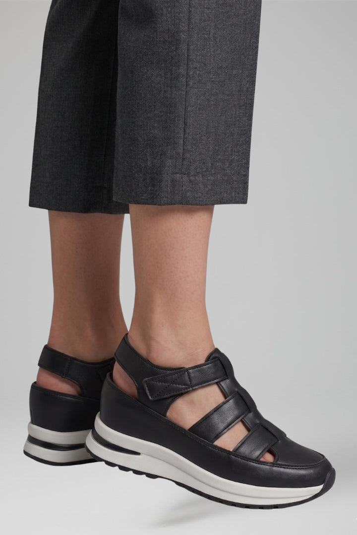 Women's Platform Sandals with Adjustable Straps and Cushioned Sole