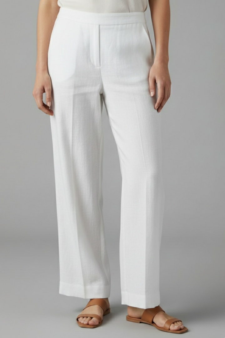 Women’s Trousers with Elastic Waist and Side Pockets