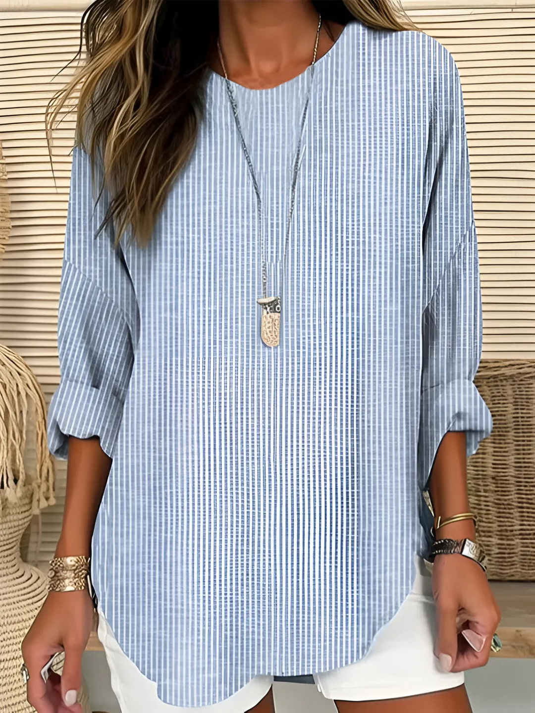 Rhea | Stylish Striped Top