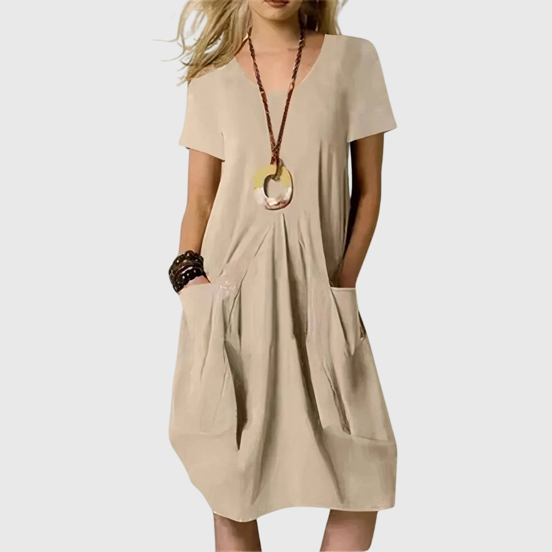 Naomi | Casual Midi Dress