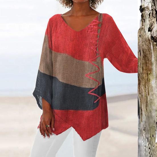 Lina™ - Comfortable Everyday Long Sleeve Blouse