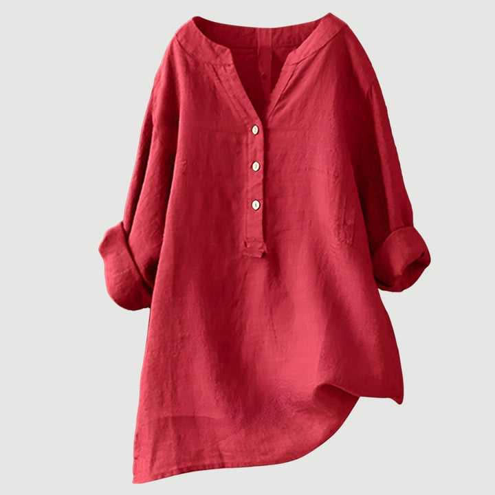 Nayeli™ - AIRY AND COMFORTABLE SHIRT WITH BUTTONS