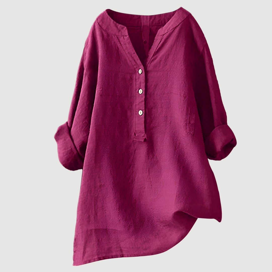 Nayeli™ - AIRY AND COMFORTABLE SHIRT WITH BUTTONS