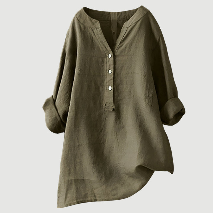 Nayeli™ - AIRY AND COMFORTABLE SHIRT WITH BUTTONS