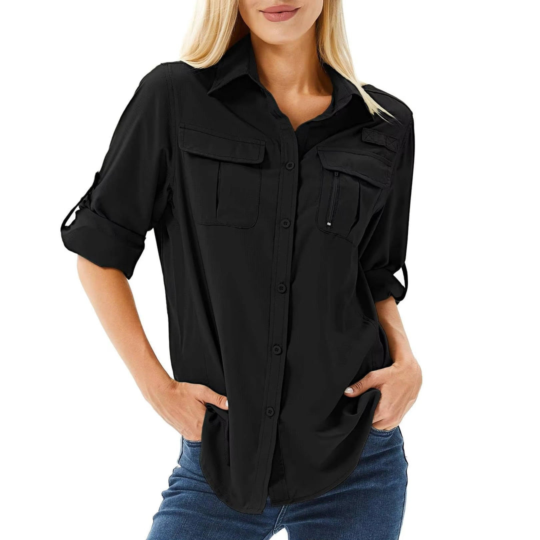 Josefine | Women's UPF 50 Long Sleeve Safari Outdoor Shirt