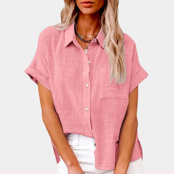 Leonie | Women's Lightweight Short Sleeve Pocket Shirt