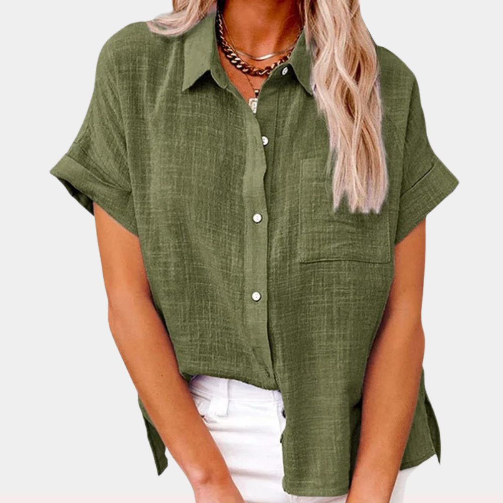 Leonie | Women's Lightweight Short Sleeve Pocket Shirt