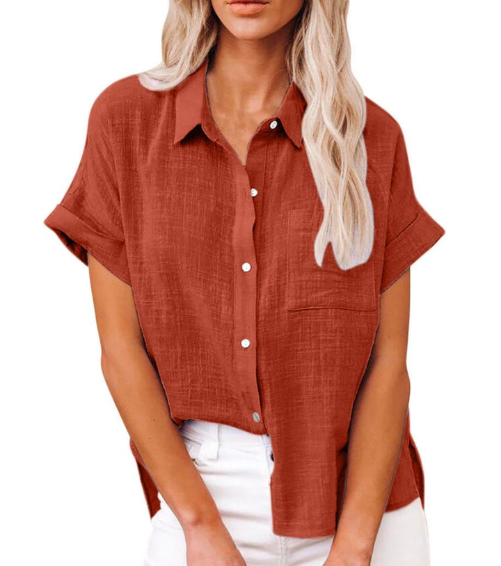 Leonie | Women's Lightweight Short Sleeve Pocket Shirt