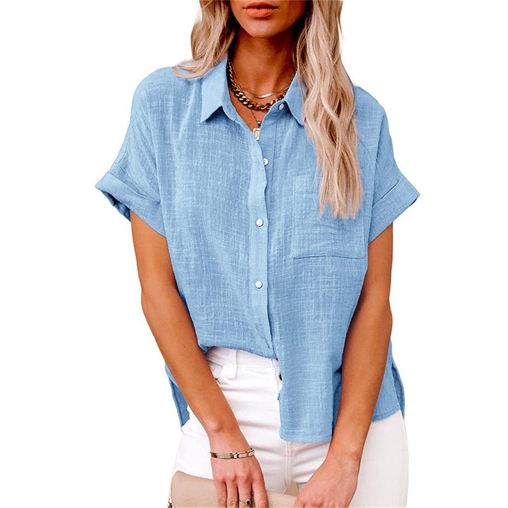 Leonie | Women's Lightweight Short Sleeve Pocket Shirt