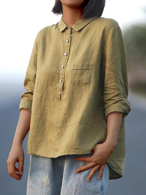 Elvie Linen Blouse