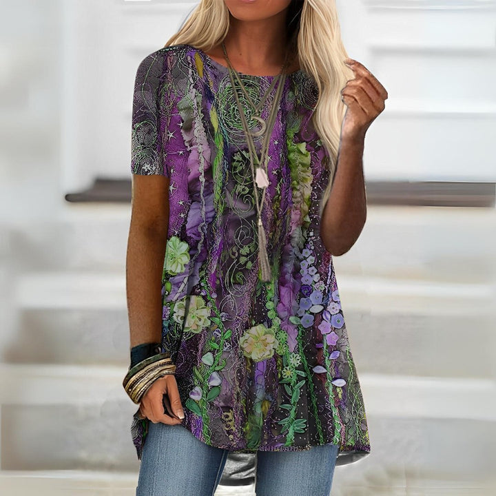 Ilyana - Dreamscape Print Top