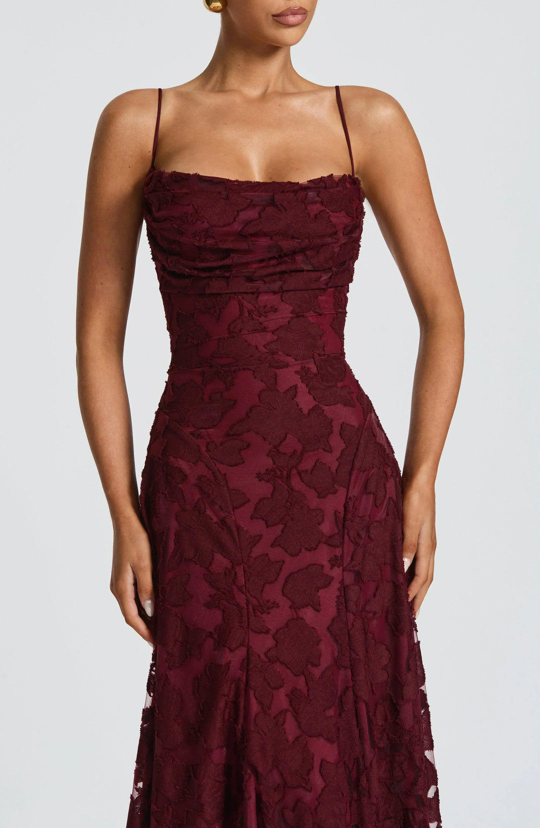Lucina | Maxi Dress of Refined Elegance