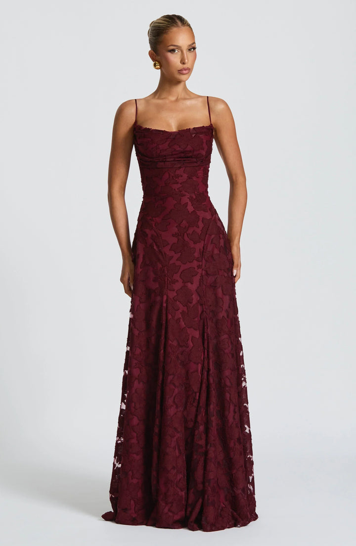 Lucina | Maxi Dress of Refined Elegance